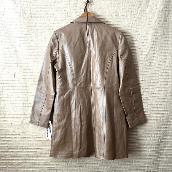 Chadwick’s Rose Good Shimmer Leather Jacket size 22 (large) - Picture 7 of 8